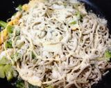 ポテトポタージュの素で簡単✨そばパスタ✨作り方8写真