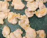 絶品☆鶏むね肉とたまごのかに玉甘酢あん作り方4写真