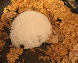 辛ラーメンでそば飯 ➕辛スープ作り方8写真