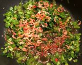 ほうれん草の茎ふりかけ〜♪作り方5写真