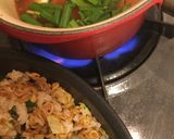 辛ラーメンでそば飯 ➕辛スープ作り方13写真