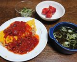 野菜もしっかり摂れるオムそば☺️作り方11写真