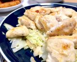 鶏胸とキャベツのシーザードレッシング炒め作り方8写真