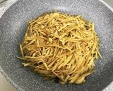 じゃがいもと豚肉のカレーガレット作り方4写真