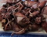 ホタルイカと生姜の煮付け作り方3写真