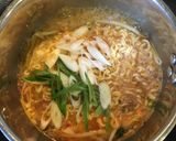 辛ラーメンwithあさりの酒蒸し作り方3写真