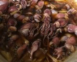 ホタルイカと生姜の煮付け作り方6写真