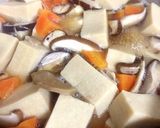 高野豆腐の煮物❀(煮魚の残り汁リメイク)作り方4写真
