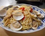 竹の子と蛤のパスタ作り方14写真