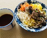 レンジでつけ麺風作り方5写真
