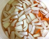 野菜とすり身のお味噌汁作り方2写真
