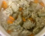 野菜とすり身のお味噌汁作り方5写真