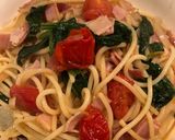 ベーコンと野菜の和風パスタ作り方7写真