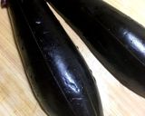 茄子のニンニク醤油和え おつまみに!作り方1写真