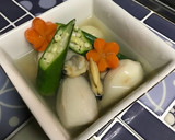 里芋とアサリのとろみ煮作り方5写真