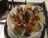 野菜沢山 ムール貝（パーナ貝）パスタ作り方8写真