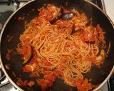 野菜沢山 ムール貝（パーナ貝）パスタ作り方9写真