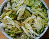 簡単さっぱり❀長ネギときゅうりの酢の物❀作り方5写真