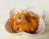 人参しりしり ツナ&マヨネーズ♪作り方6写真