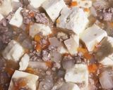 新玉ねぎ☆和風で優しい味の麻婆豆腐◎作り方5写真