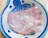 我が家のレンチン♪ハムエッグ作り方2写真