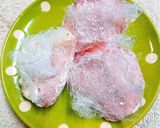 我が家のレンチン♪ハムエッグ作り方3写真