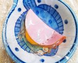 我が家のレンチン♪ハムエッグ作り方4写真