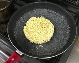 チーズが絡む汁なし辛ラーメン作り方1写真