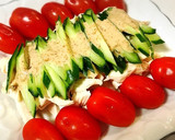 パサパサしない♡余熱でしっとり棒棒鶏作り方3写真