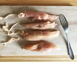 オートミールの衣で ヘルシーささみ焼き作り方3写真