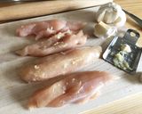 オートミールの衣で ヘルシーささみ焼き作り方4写真