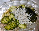 柚子風味✨きゅうりとわかめの酢の物作り方4写真