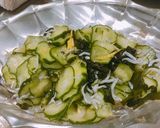 柚子風味✨きゅうりとわかめの酢の物作り方6写真
