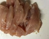 大葉消費に！梅肉と胸肉チーズの包み揚げ作り方1写真
