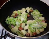 春キャベツと新じゃがのホットサラダ作り方6写真