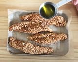 オートミールの衣で ヘルシーささみ焼き作り方8写真