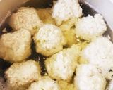 ♡ふわっふわ鶏団子の豆乳仕立て♡作り方5写真