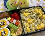 運動会お弁当にアスパラをさしただけ作り方13写真