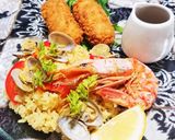 基本のトマトソースで簡単にパスタパエリア作り方10写真