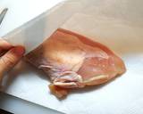 鳥むね肉で簡単☆自家製サラダチキン☆作り方1写真