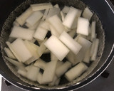簡単♫春の訪れ♡うどの酢味噌和え作り方4写真