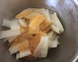 簡単♫春の訪れ♡うどの酢味噌和え作り方5写真