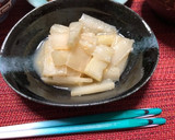 簡単♫春の訪れ♡うどの酢味噌和え作り方6写真