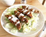 オートミールの衣で ヘルシーささみ焼き作り方12写真