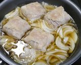 簡単！肉豆腐風☆はんぺんチーズ肉巻きマキ作り方4写真