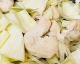 野菜炒め☆鶏肉とキャベツのソース炒め作り方3写真