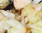 野菜炒め☆鶏肉とキャベツのソース炒め作り方4写真