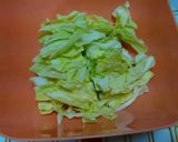 柚子胡椒焼き鶏肉の春キャベ蒸し♪作り方2写真