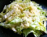 柚子胡椒焼き鶏肉の春キャベ蒸し♪作り方5写真