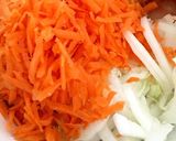 がっつりポリポリ白菜サラダ作り方1写真